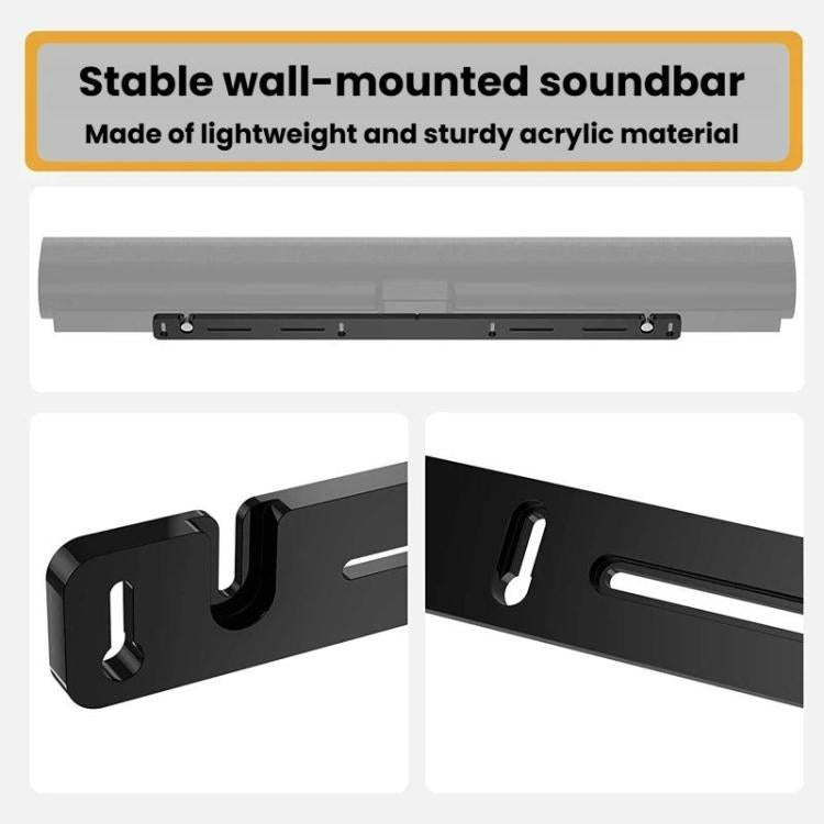 JJ-8045-B-0 For SONOS Arc Soundbar Wall-Mounted Speaker Bracket