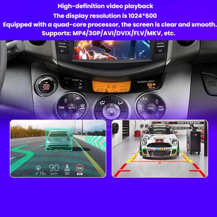 7 inch Smartphone-connected GPS Navigator For Toyota RAV4, Specification: Quad-core 2GB+64GB