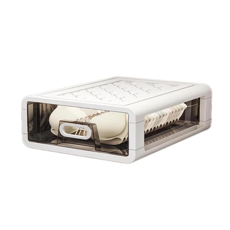 Large-Capacity Drawer-Style Underwear Sock Organizer Storage Box, Specification: No Grid Space