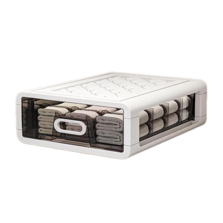 Large-Capacity Drawer-Style Underwear Sock Organizer Storage Box, Specification: 15 Grid Spaces
