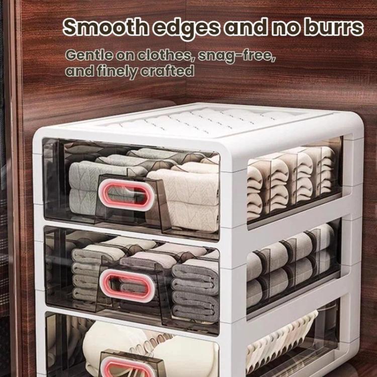 Large-Capacity Drawer-Style Underwear Sock Organizer Storage Box, Specification: 15 Grid Spaces