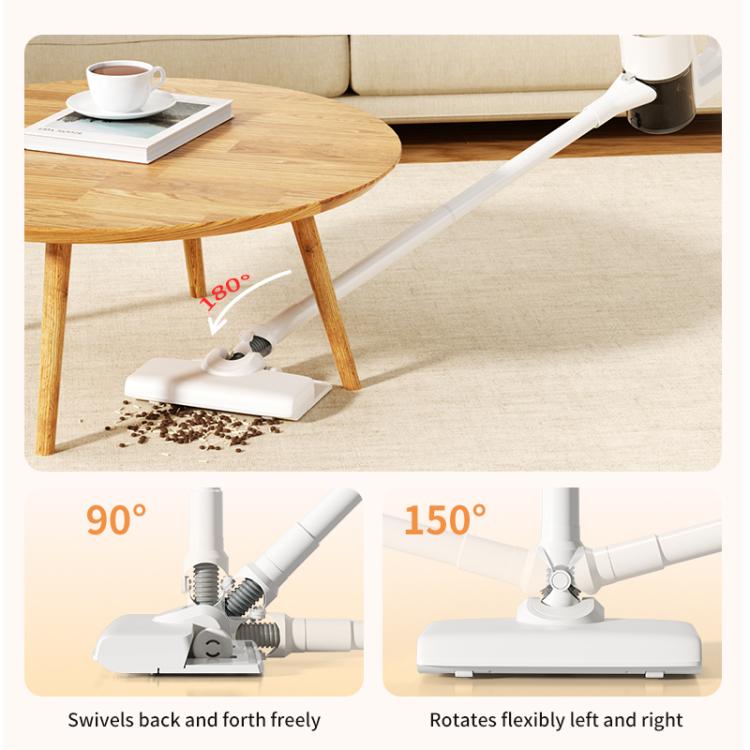 Wireless Handheld Powerful Small Portable Vacuum Mop Combo, Color: Standard - English