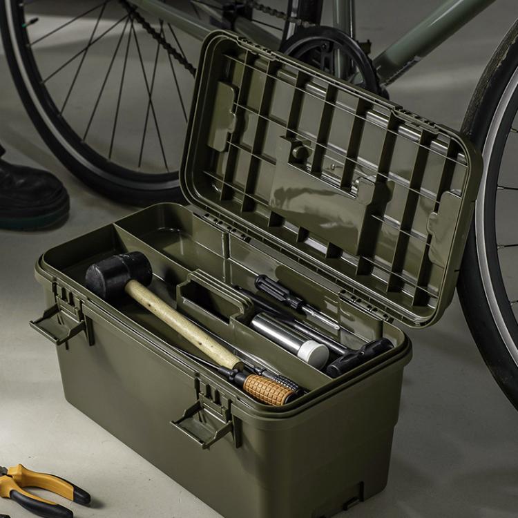 Thickened Plastic Storage Box For Hardware Gardening Tools, Size: Large 15L