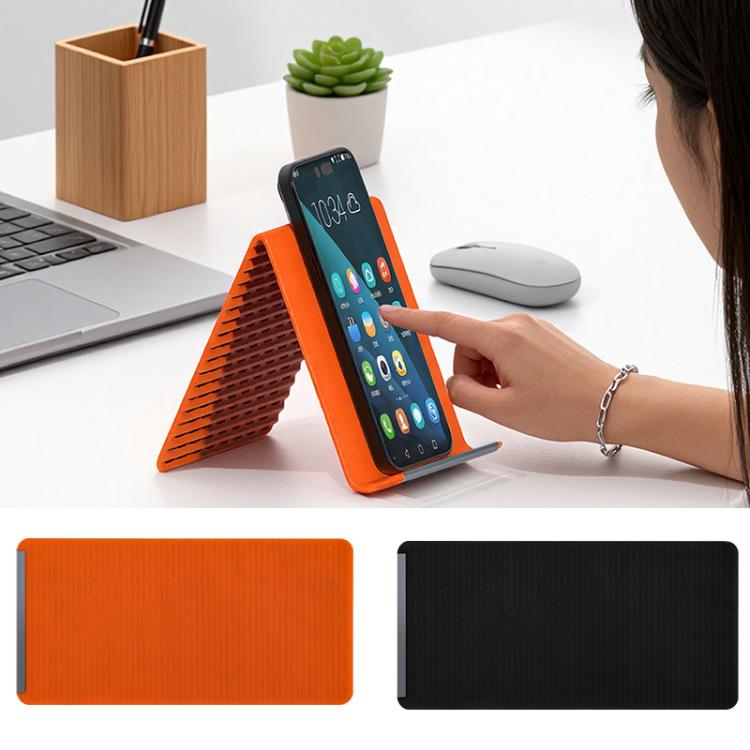 K8 Mobile Phone Silicone Desktop Flexible Deformable Folding Stand Portable Non-Slip Tablet & Laptop Holder