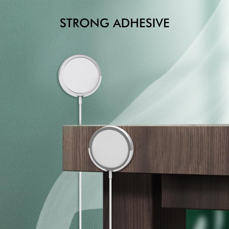 AhaStyle PT136 For iPhone Magnetic Charger Head Wall-Mounted Desktop Adhesive Storage Holder, No Charger