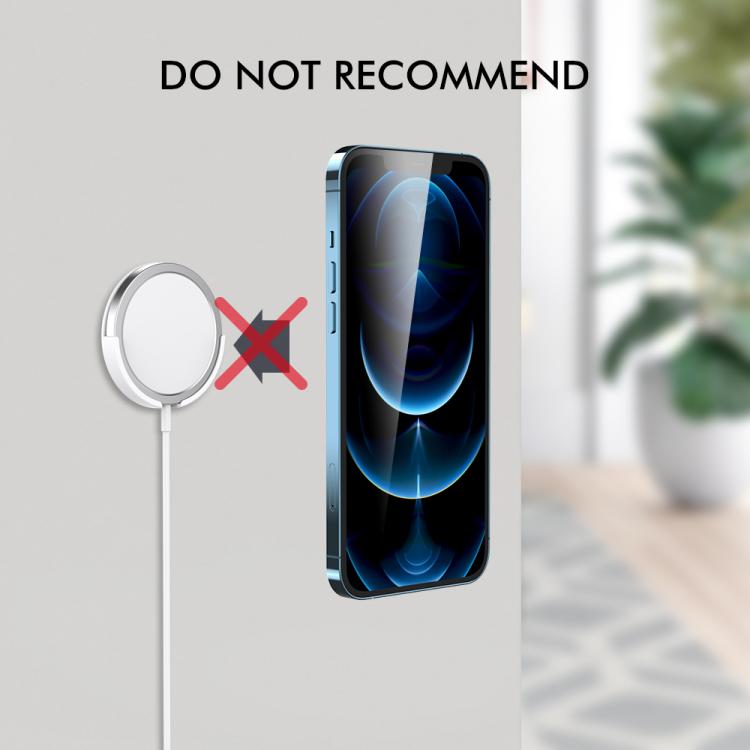 AhaStyle PT136 For iPhone Magnetic Charger Head Wall-Mounted Desktop Adhesive Storage Holder, No Charger