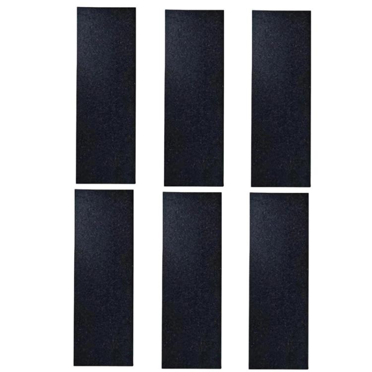 Finger Skateboard Anti-Slip Grip Tape, Spec: 6pcs / set 2.8 x 10cm Black