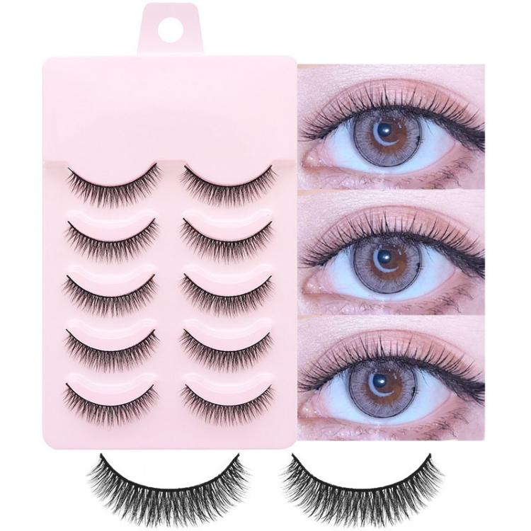 5pair /Set Natural Everyday Makeup One-Piece Eyelashes, Spec: 2205
