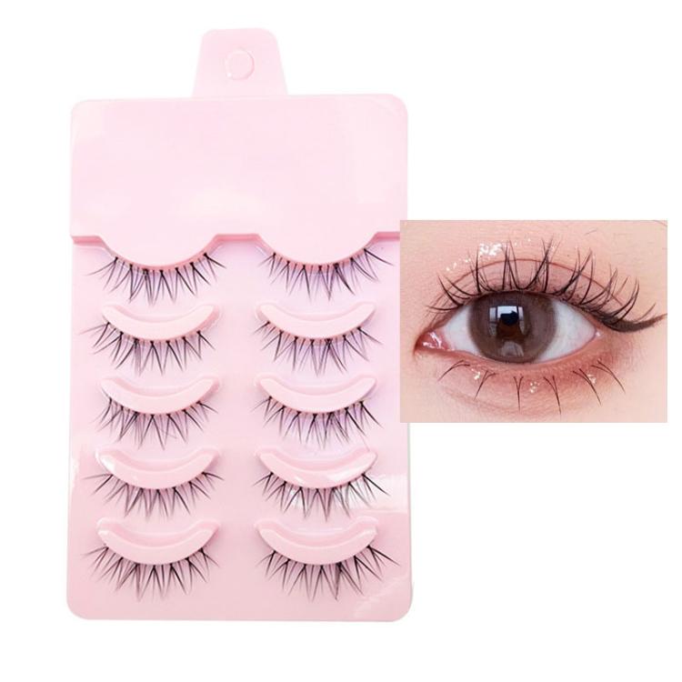 5pair /Set Natural Everyday Makeup One-Piece Eyelashes, Spec: LK03
