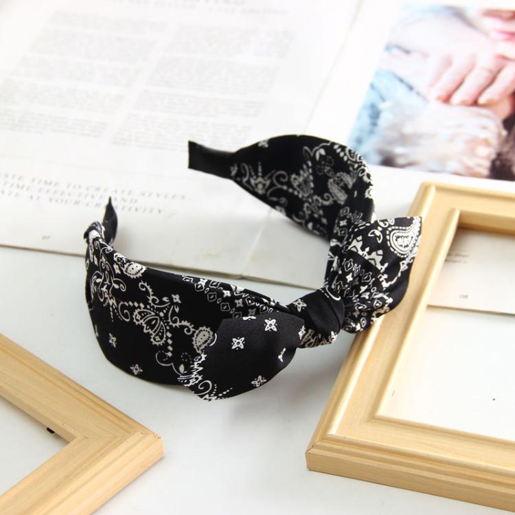 Stylish Cross Knotted Headband Minimalist Women Hair Hoop For Spring Summer