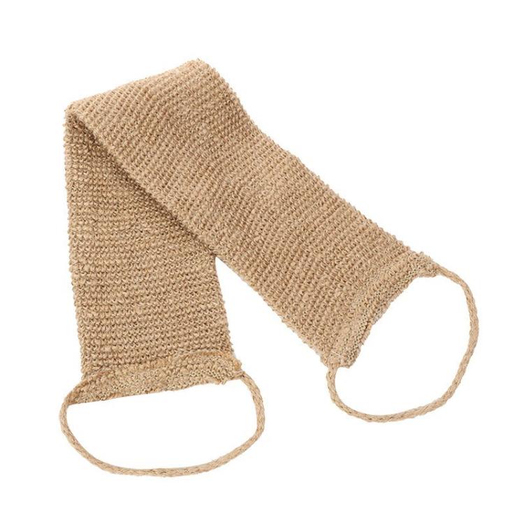 Heavy-Duty Bath Scrubber Double Sided Thickened Back Scrubber, Spec: Jute Back Comb