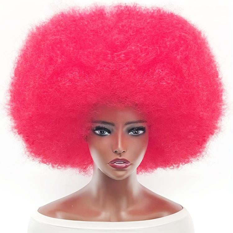 Jumbo Afro Wig Oversized 22 inch Clown Wig for Adults Men Women Extra Large 70s Disco Costume Wig