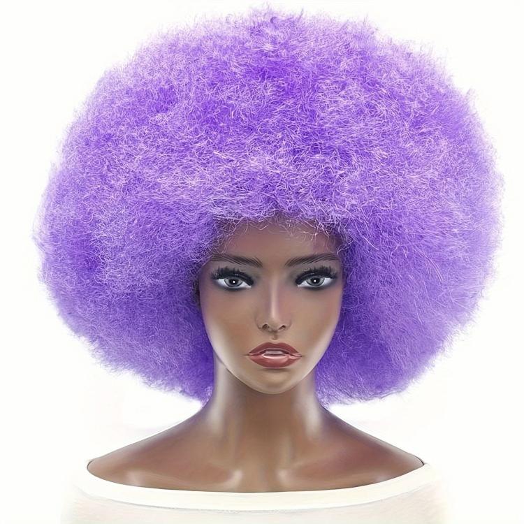 Jumbo Afro Wig Oversized 22 inch Clown Wig for Adults Men Women Extra Large 70s Disco Costume Wig