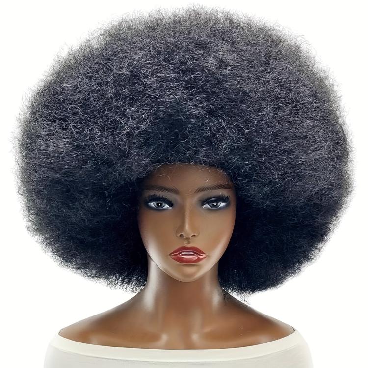 Jumbo Afro Wig Oversized 22 inch Clown Wig for Adults Men Women Extra Large 70s Disco Costume Wig