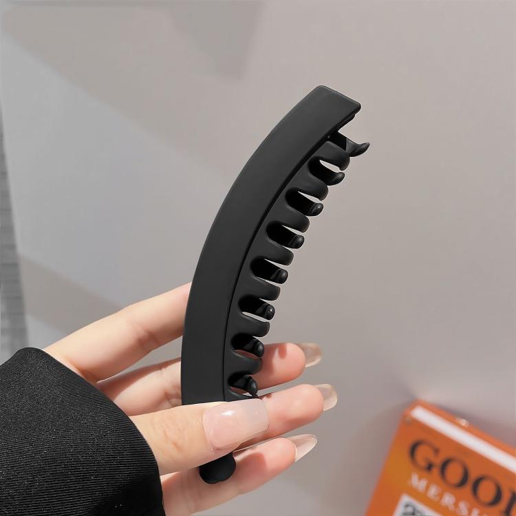 3pcs / set Vintage Women Banana Hair Clip High Ponytail Hair Clip For Voluminous Hair - Black+Dark Coffee+Light Coffee