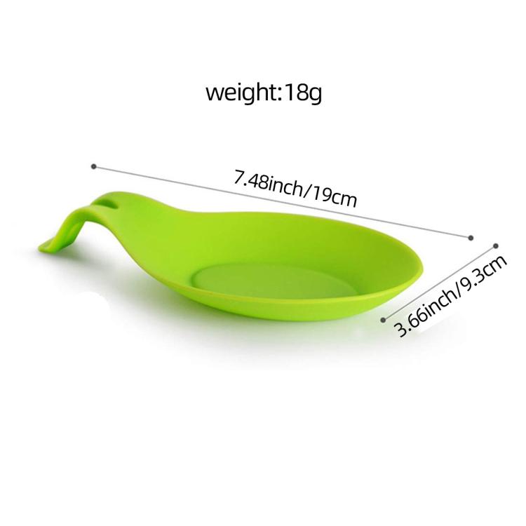 LsCook Food-Grade PP Kitchen Mat Oil-Resistant Heat-Resistant Spatula Mat - Green
