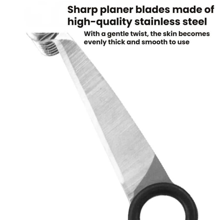 LsCook 2-Piece Set Spiral Cucumber Slicer - Plastic+Stainless Steel Boxed