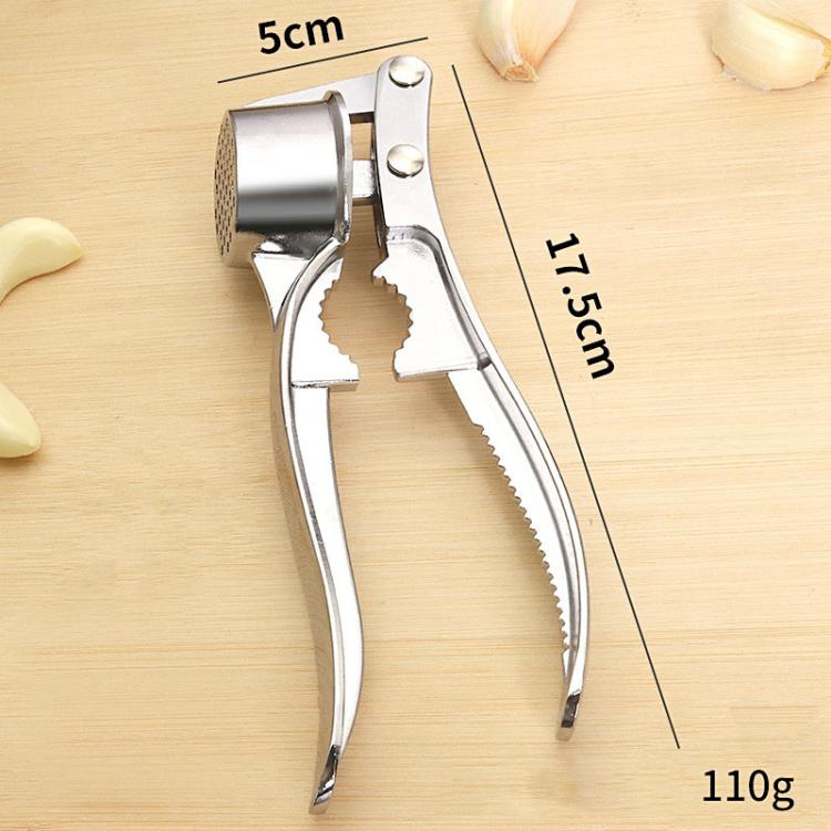 LsCook Large 4 In 1 Aluminum Alloy Garlic Press Manual Pull Style Garlic Press
