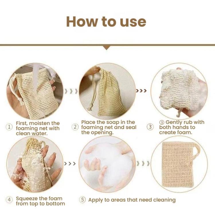 Soap Storage Bag Bath Soap Foaming Net