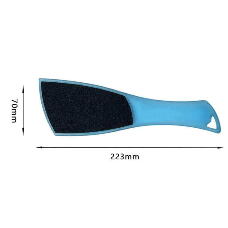 Spatula-Shaped Foot File For Removing Dead Skin and Calluses Double-Sided Sandpaper Foot Scrubber