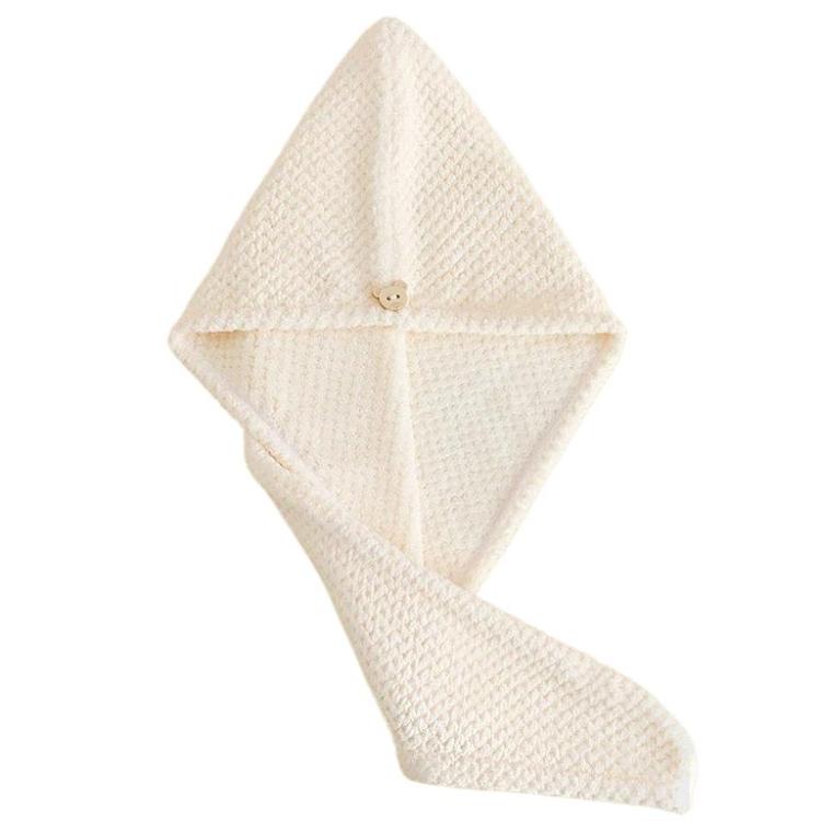 Thickened Absorbent Coral Fleece Hair Drying Cap