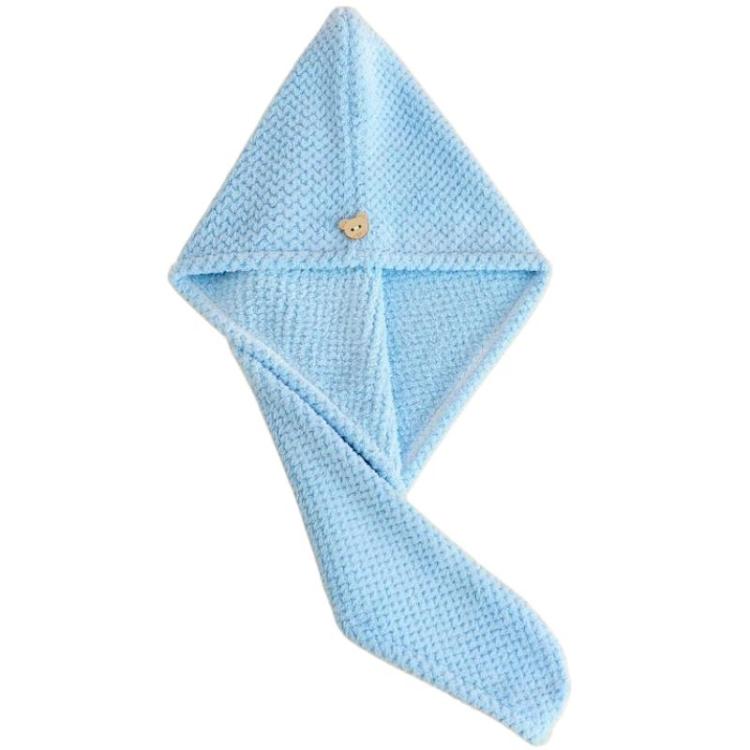 Thickened Absorbent Coral Fleece Hair Drying Cap