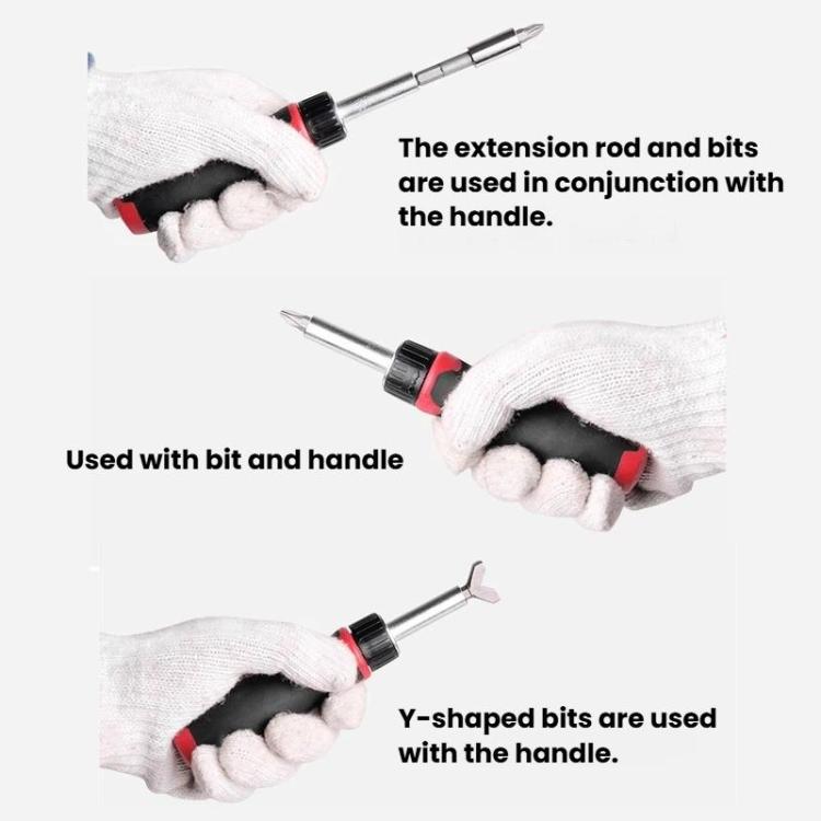 100pcs / set Chrome Vanadium Steel Screwdriver Bit Set, Slotted Phillips Hex Flower Screwdriver Bits