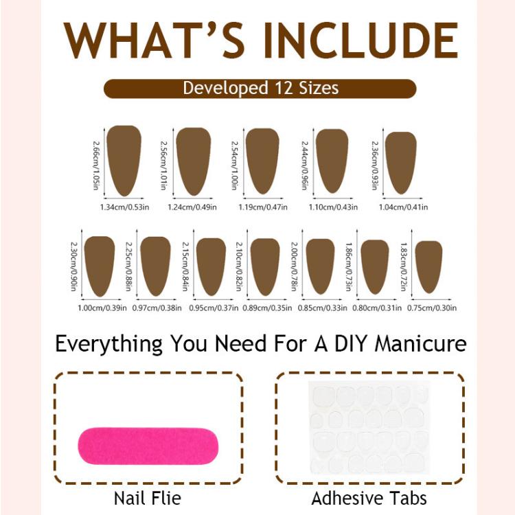 24Pcs French Tip Press on Nails Almond Gold Bowknot Fake Nails with Marble Design and Gold Wire Glossy Medium Length Glue on Nails - DM-283