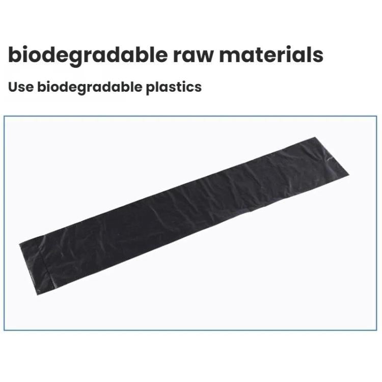 15bags /Roll Outdoor Portable Cleaning Pet Trash Bags, Size: 22x30cm - Black