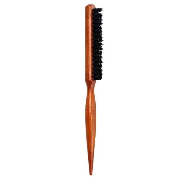 Boar Bristle Curling Comb For Voluminous Updos - 1pc