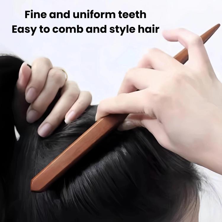 Boar Bristle Curling Comb For Voluminous Updos - 1pc