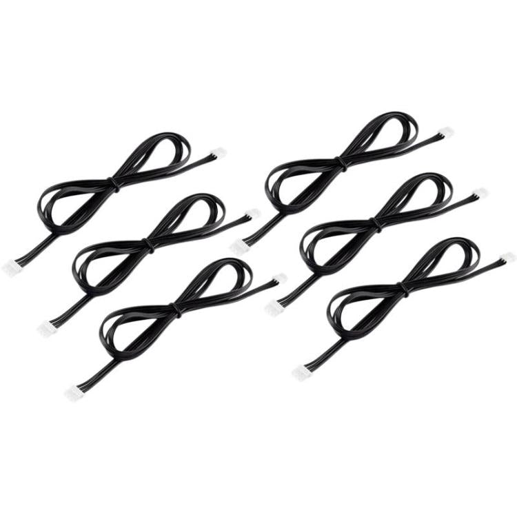 Waveshare 5264-3PIN Servo Cable Compatible With ST / SC / CF Series Servos, Spec: 6pcs 900mm
