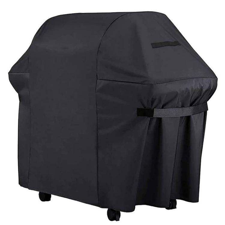 147x61x122cm Outdoor 600D Oxford Fabric Waterproof Dustproof BBQ Grill Cover - Black