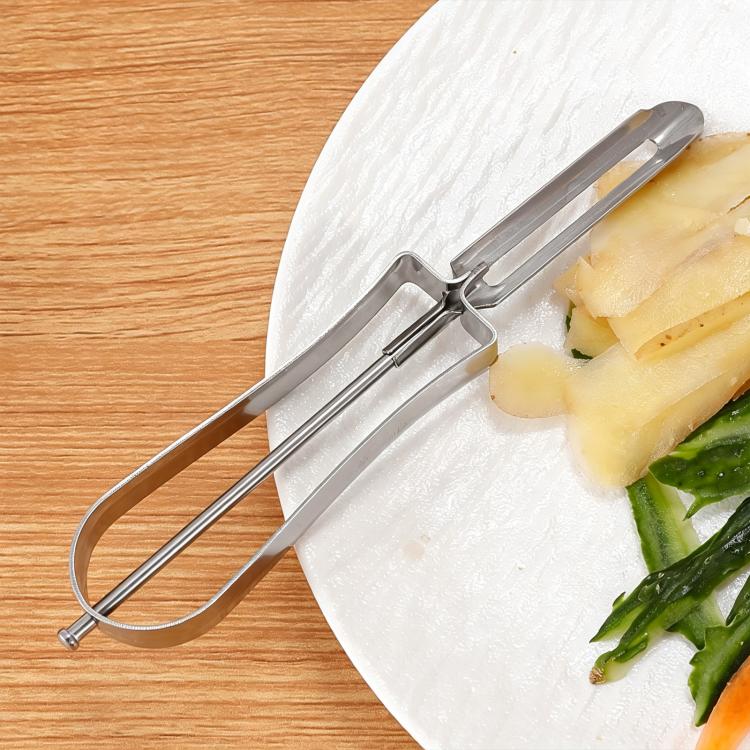 LsCook Stainless Steel Fruit Peeler Vegetable Slicer - OPP Bagged