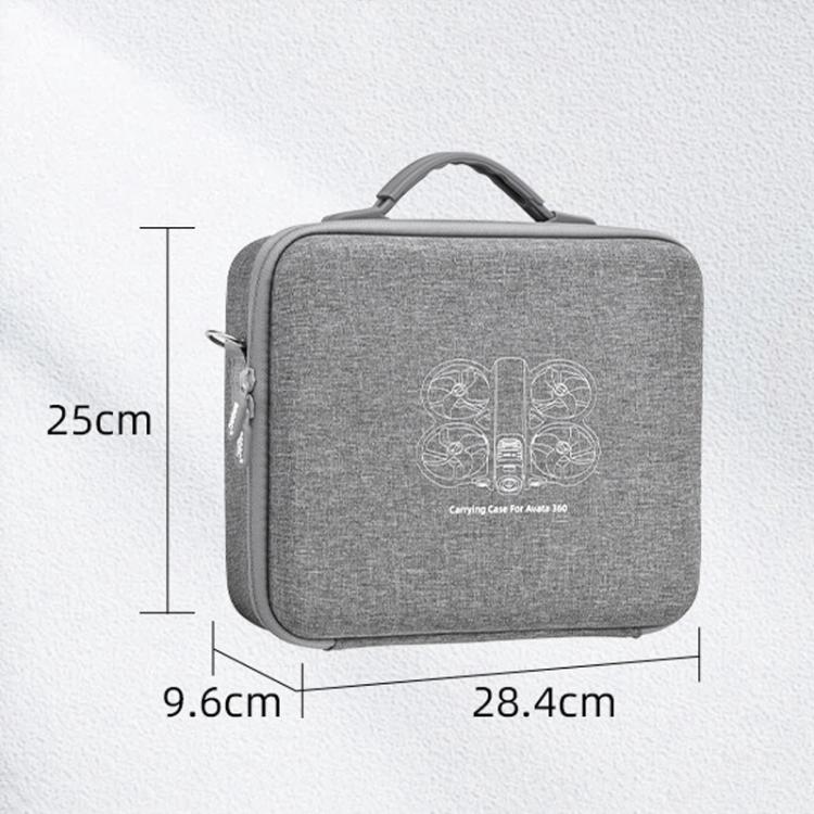 For DJI Avata 360 BRDRC Drone Carrying Case - Gray