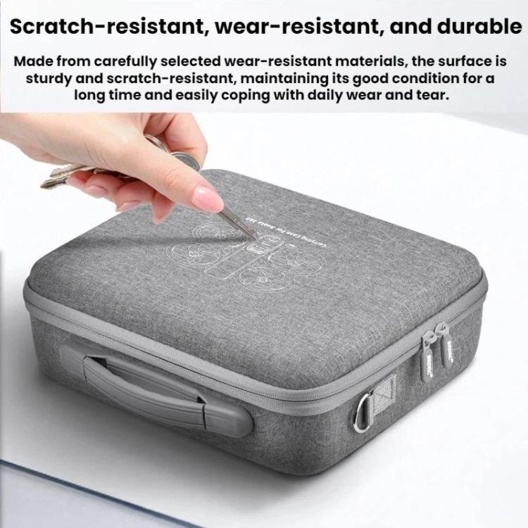 For DJI Avata 360 BRDRC Drone Carrying Case - Gray