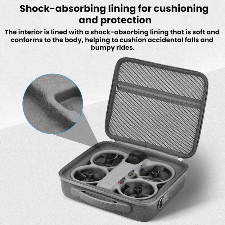 For DJI Avata 360 BRDRC Drone Carrying Case - Gray