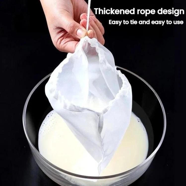 LsCook 30x45cm 100 Mesh Kitchen Soy Milk Filter Bag Ultra-Fine Juice Filter