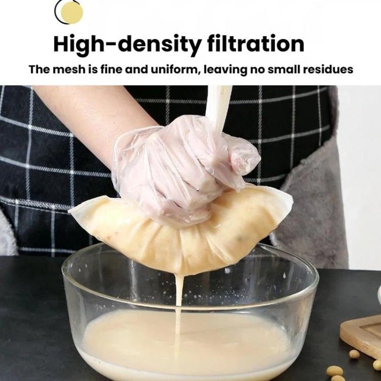 LsCook 30x45cm 100 Mesh Kitchen Soy Milk Filter Bag Ultra-Fine Juice Filter