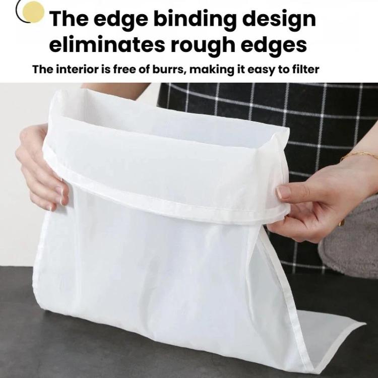 LsCook 30x45cm 100 Mesh Kitchen Soy Milk Filter Bag Ultra-Fine Juice Filter