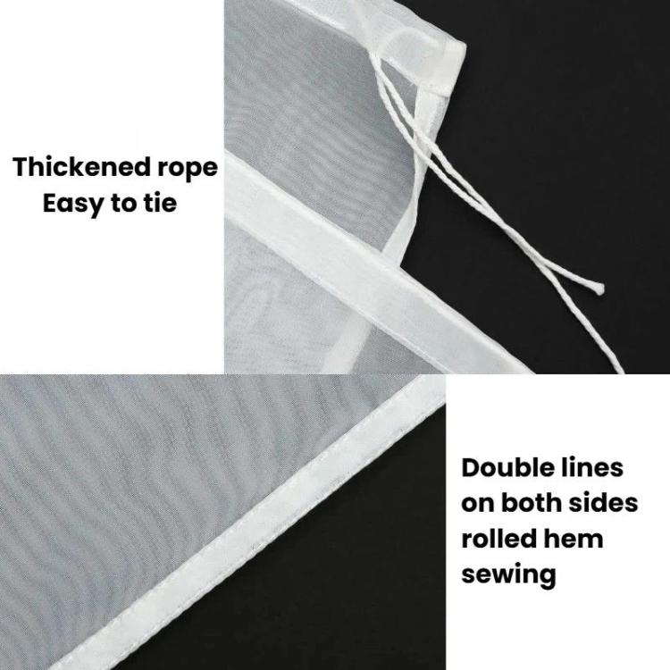LsCook 30x45cm 100 Mesh Kitchen Soy Milk Filter Bag Ultra-Fine Juice Filter