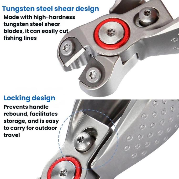 Portable Mini Line Cutter PE Line Scissors Stainless Steel Lure Pliers