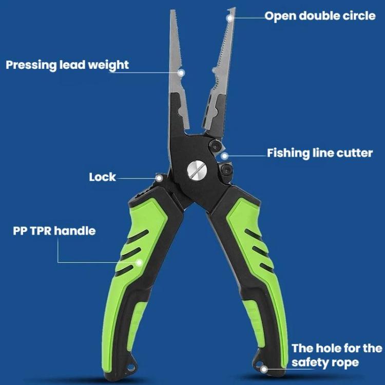 Stainless Steel Fishing Shears Line Cutters Loop Openers Hook Removers