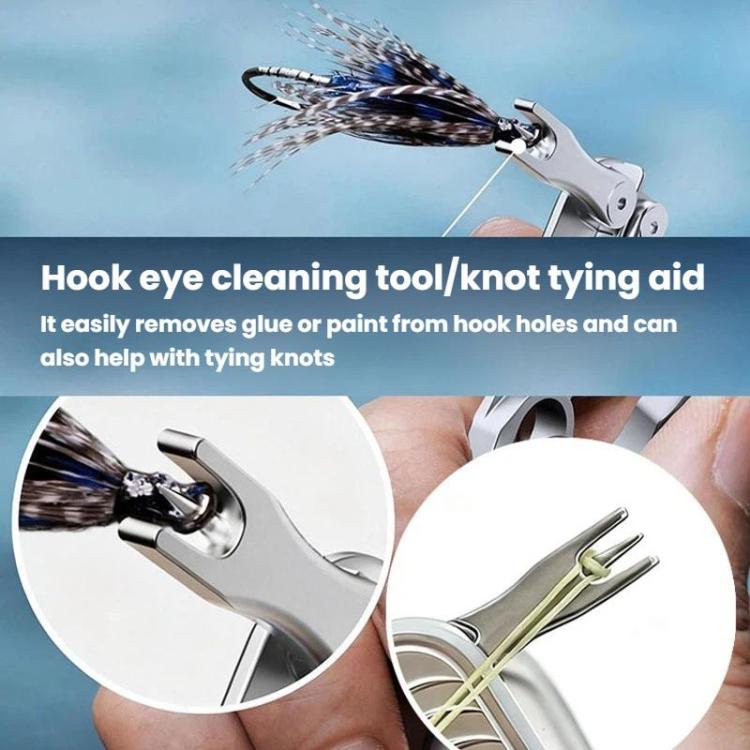 3 In 1 Fishing Line Cutter Knot Hook Tying Tool, Spec: Fishing Scissors