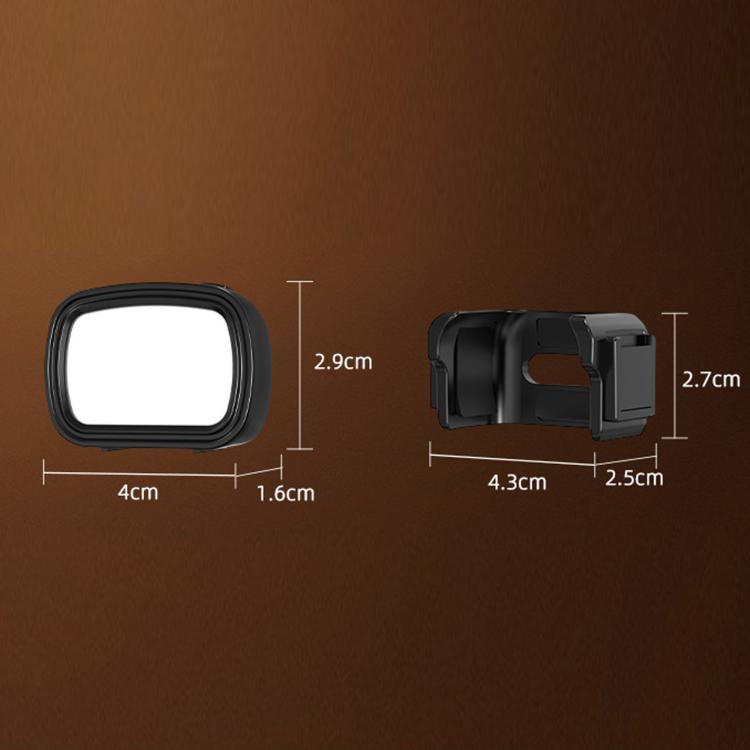 For DJI Osmo Pocket 4 / 3 Flymile Cameras Magnetic Fill Light For - Black