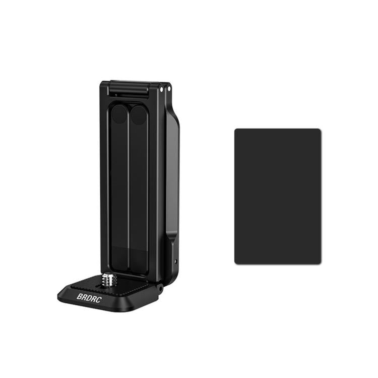 DJI Osmo Pocket 4 / 3 BRDRC Magnetic Tripod Metal Mounting Bracket - Black