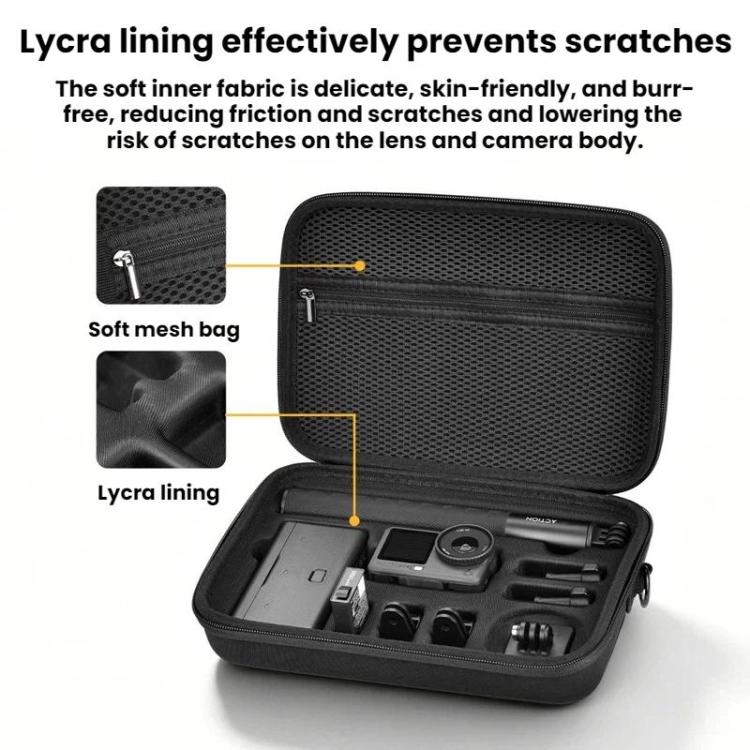 DJI Osmo Action 6 BRDRC Shoulder/Crossbody Storage Bag - Black