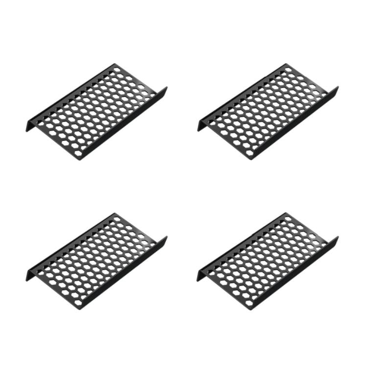 Honeycomb Acrylic Card Display Stand For Stamp Collectors/Sports Cards/Game Cards, Specifications: 4pcs