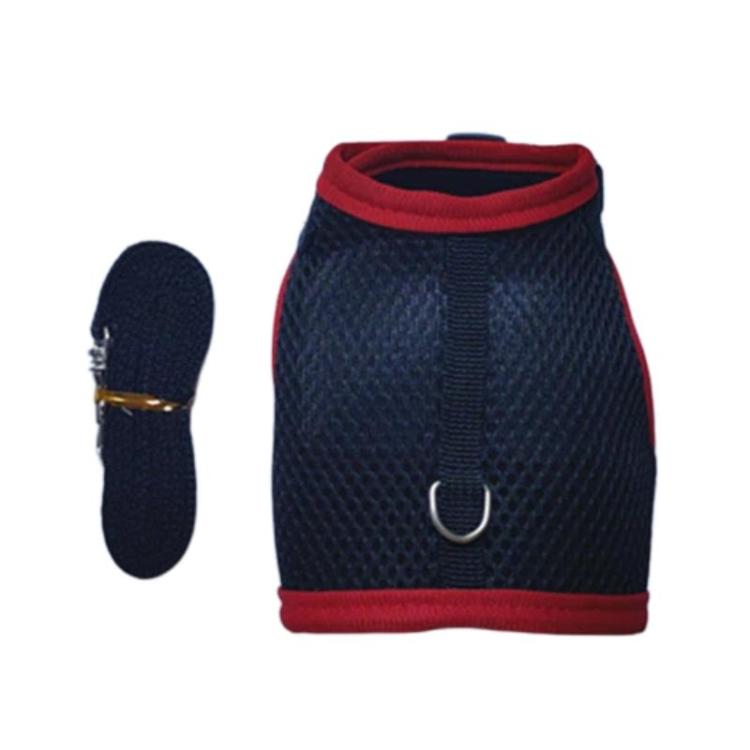 Rabbit Ferret Harness & Leash Small Pet Vest-Style Harness Leash, Size: M