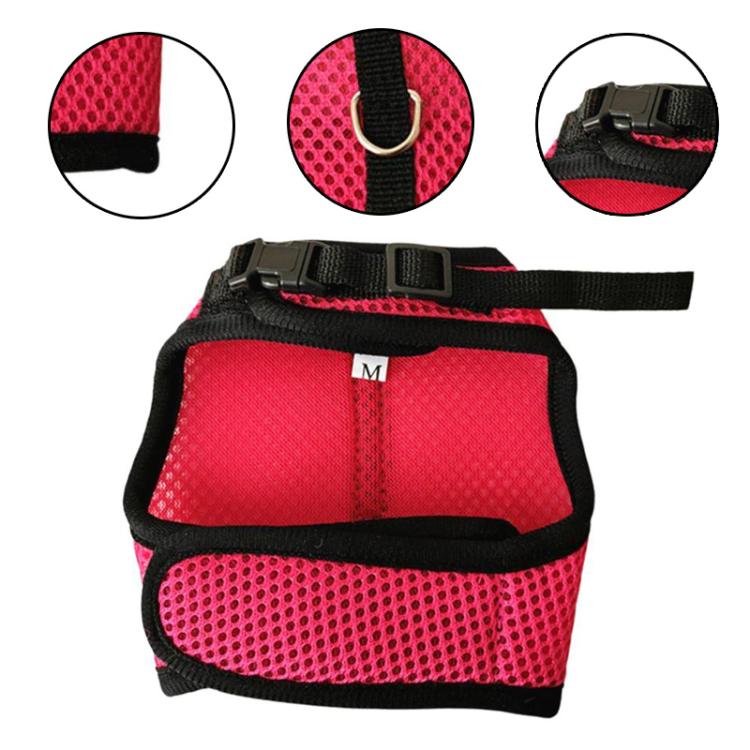 Rabbit Ferret Harness & Leash Small Pet Vest-Style Harness Leash, Size: S